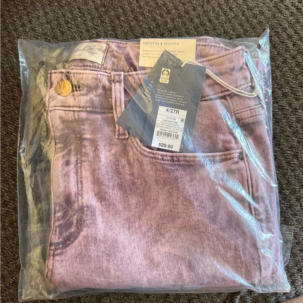 Target Women's High Rise Pink Jeans